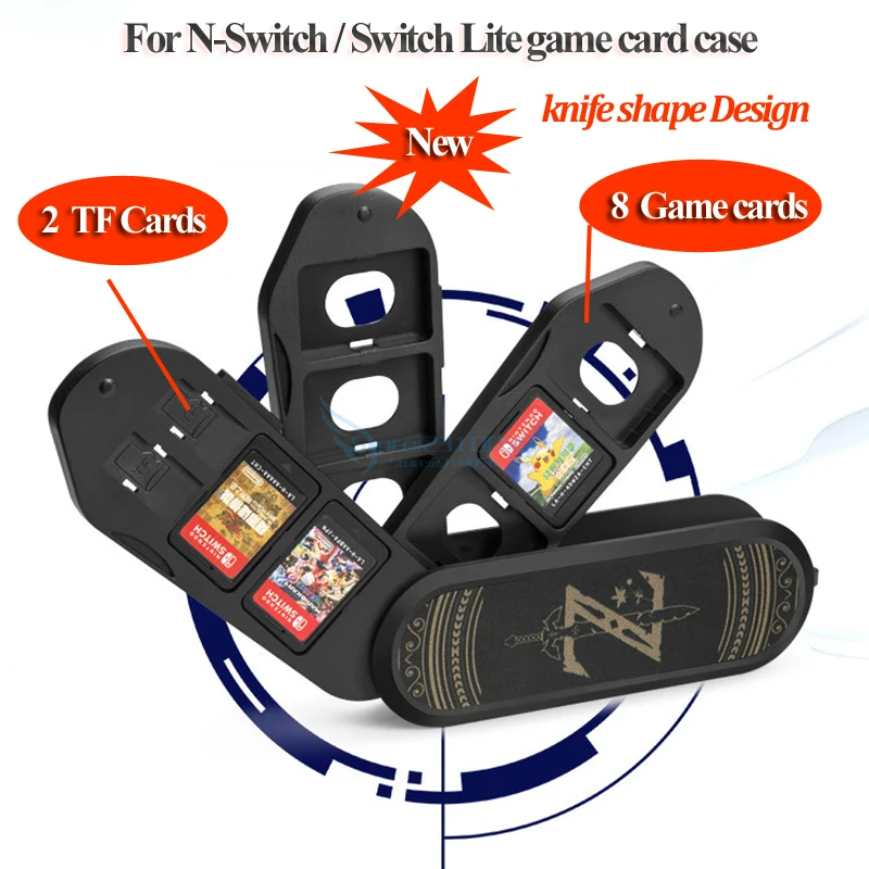 10 в 1 Новинка для Nintendo Switch / Lite аксессуары чехол игровой карты N3DS игровые коробка