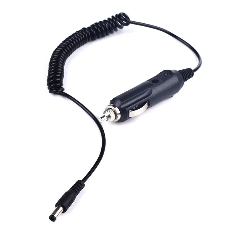 Автомобильный зарядный кабель для Baofeng Uv 5r DV 12 В UV5r UV 82 5RE 9R PLUS Uvb2 зарядное