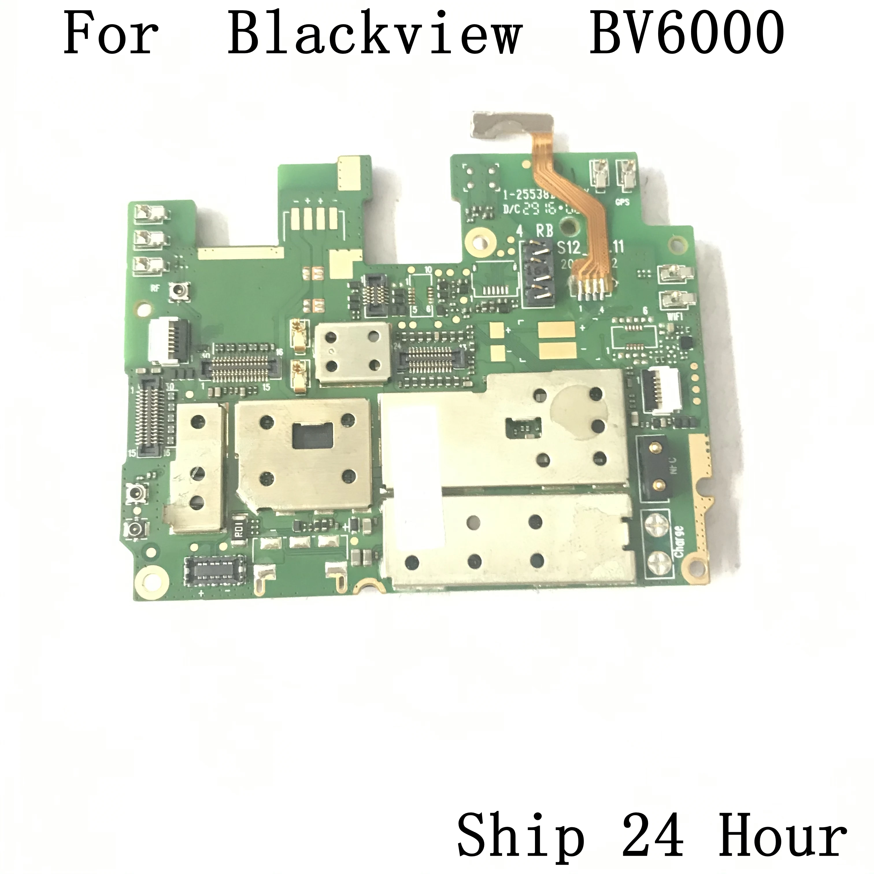 Б/у плата Blackview BV6000 материнская плата 3g ram+ 32G rom 4,7 MT6755 Octa core 1280x720