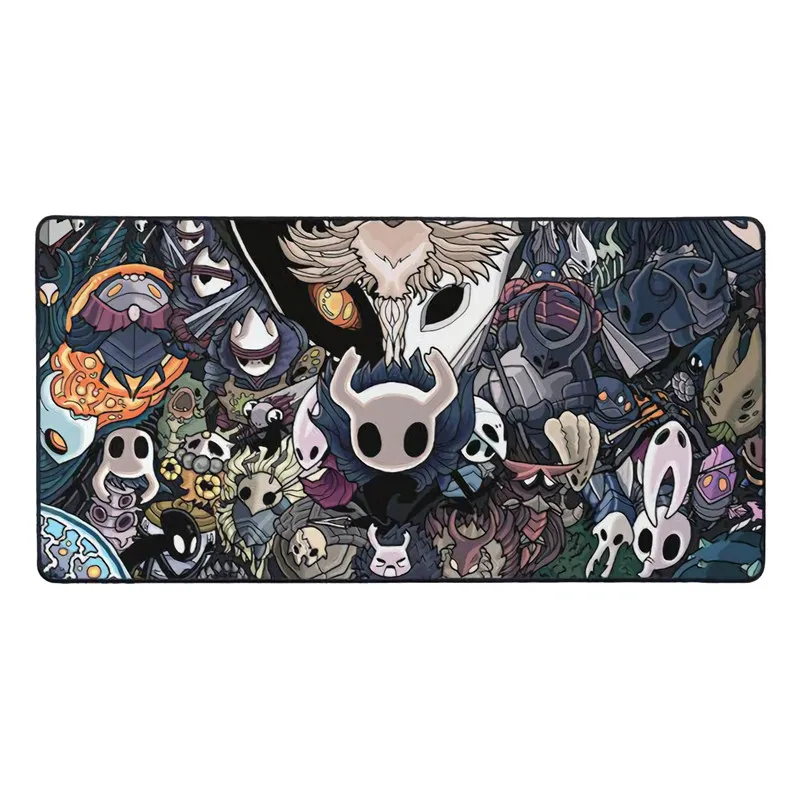 

Aertemisi Hollow Knight Large Extended Gaming Mouse Pad with Stitched Edges and Non-Slip Rubber Base Desk Mat for Office Home