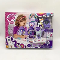 hasbro my little pony cutie mark magic b1372 rarity booktique scene suit doll gifts toy model anime figures collect ornaments