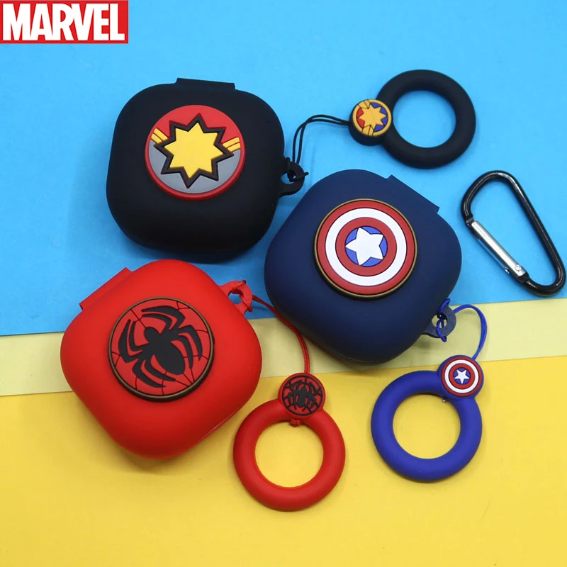 Чехол для наушников Marvel Samsung Galaxy Buds Live/Buds Pro силиконовый чехол беспроводных