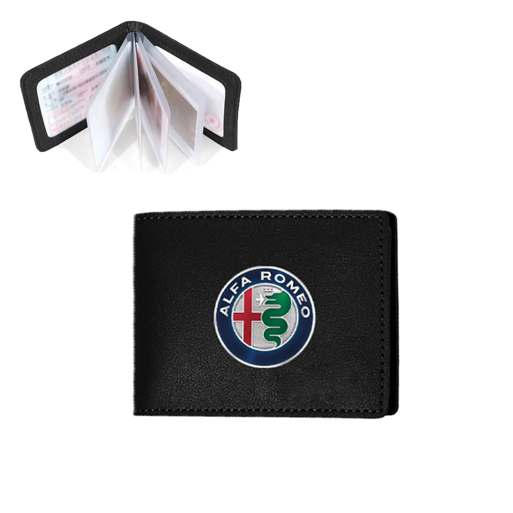 

Leather Car Driver License Bag Case Auto Driving Documents Cover Wallet For Alfa Romeo 159 147 156 Giulietta 159 Mito Sportivo