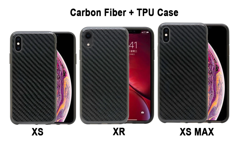 Новинка для iPhone 11 Pro Max чехол из углеродного волокна ультратонкий защитный