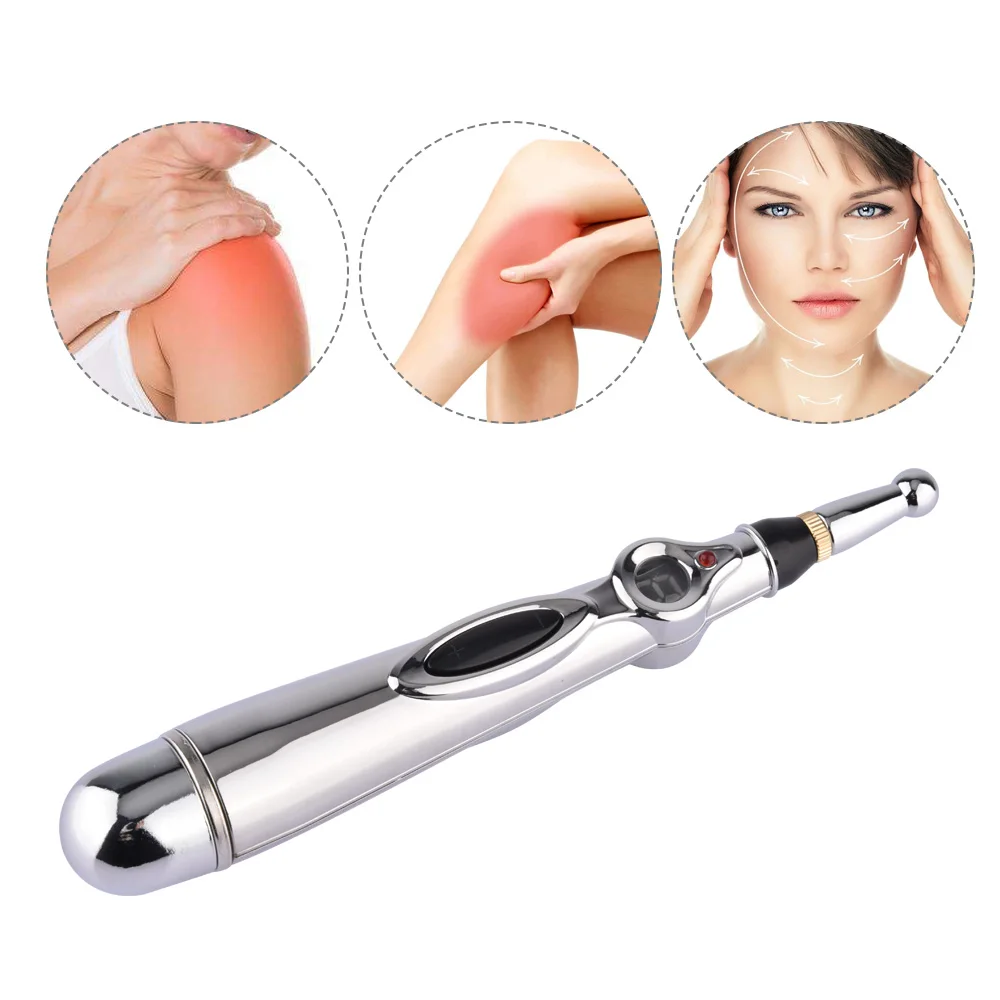 

Electronic Acupuncture Pen Massage Meridian Energy Pen Laser Therapy Heal Massage Relief Pain Automatic Probe Point Instrument