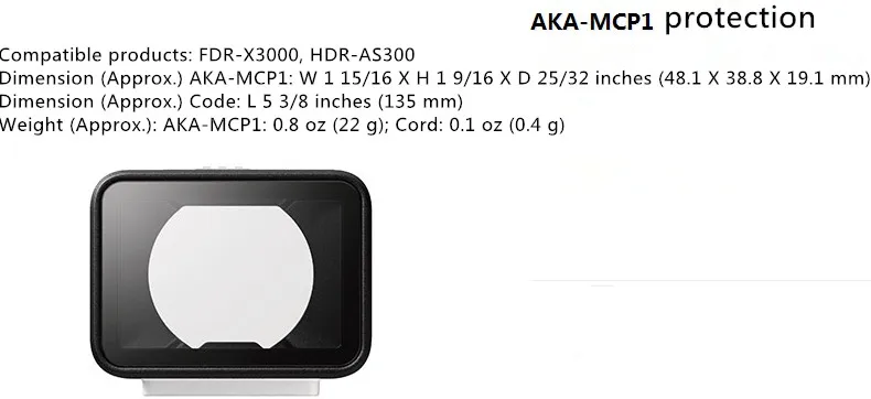 for sony aka mcp1 hdr as300 hdr as300r fdr x3000 fdr x3000r protective cover camera dslr action camera bag backpack insert free global shipping