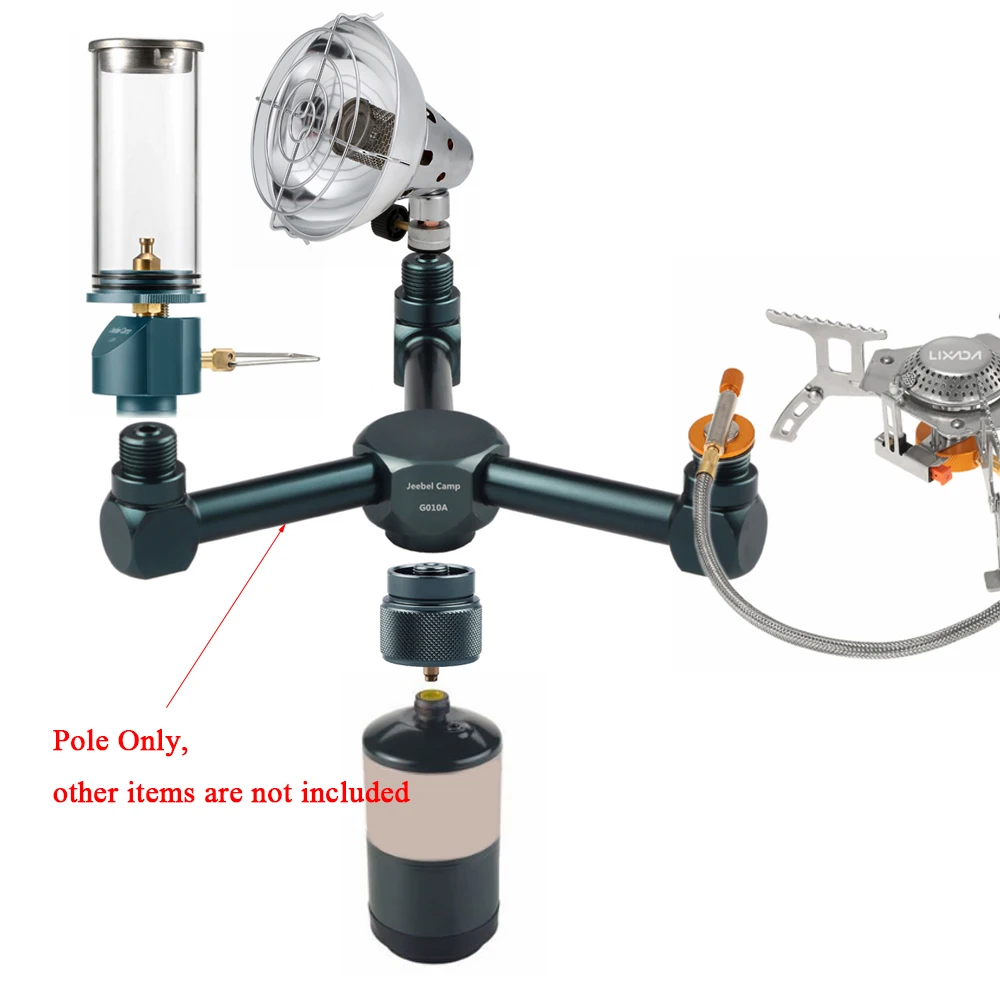 Кемпинг печь сплиттер Lindal клапан пропан бак адаптер для наружного газа плита