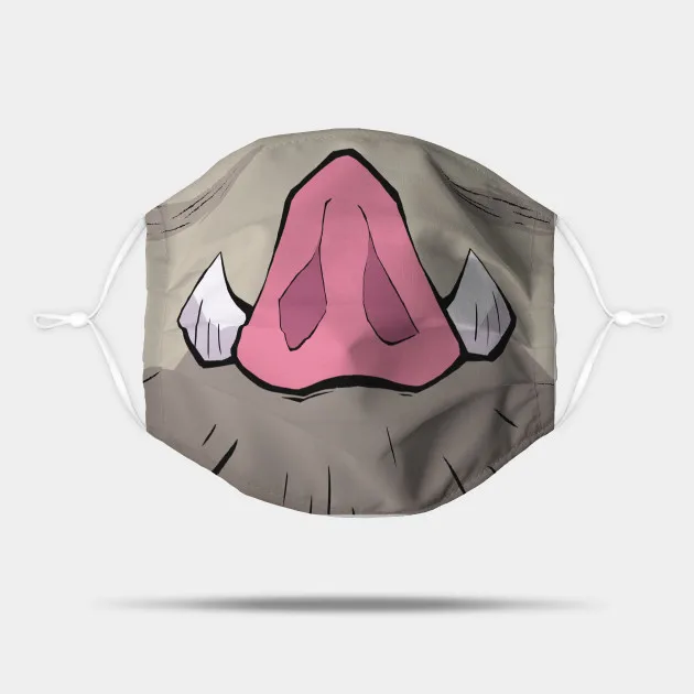 Маска для косплея иносуке из аниме убийца демонов 3d принт дышащая