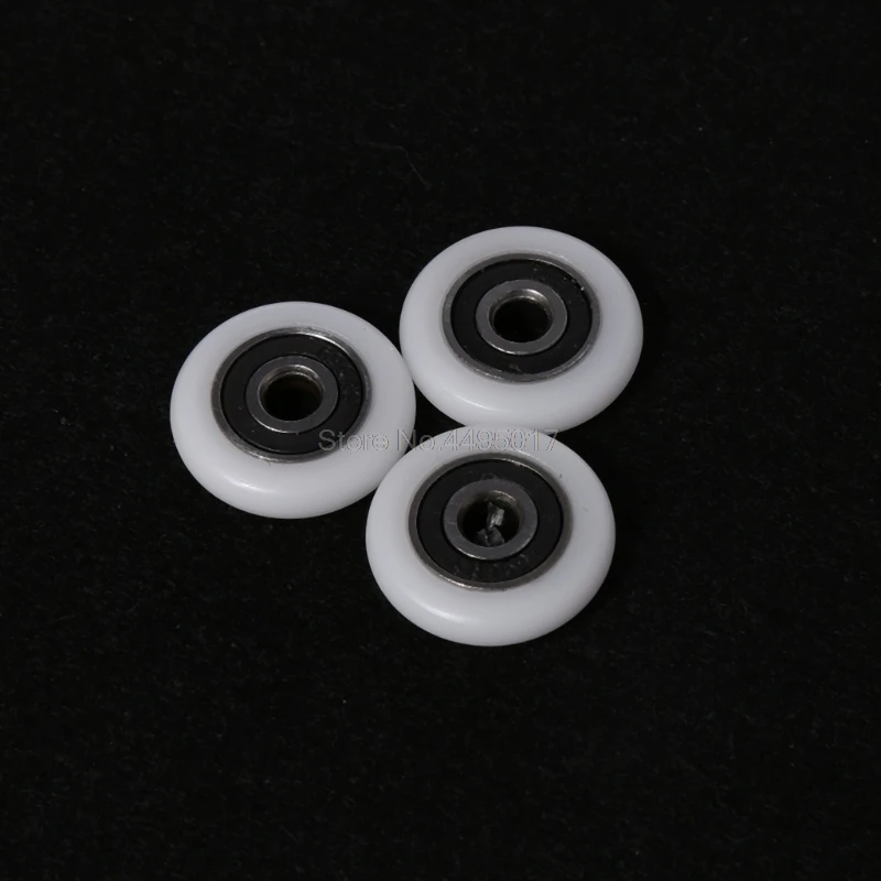 

8Pcs Bath cabinet roller wheel shower room accessories bearing roller wheel 5*23*5.7mm