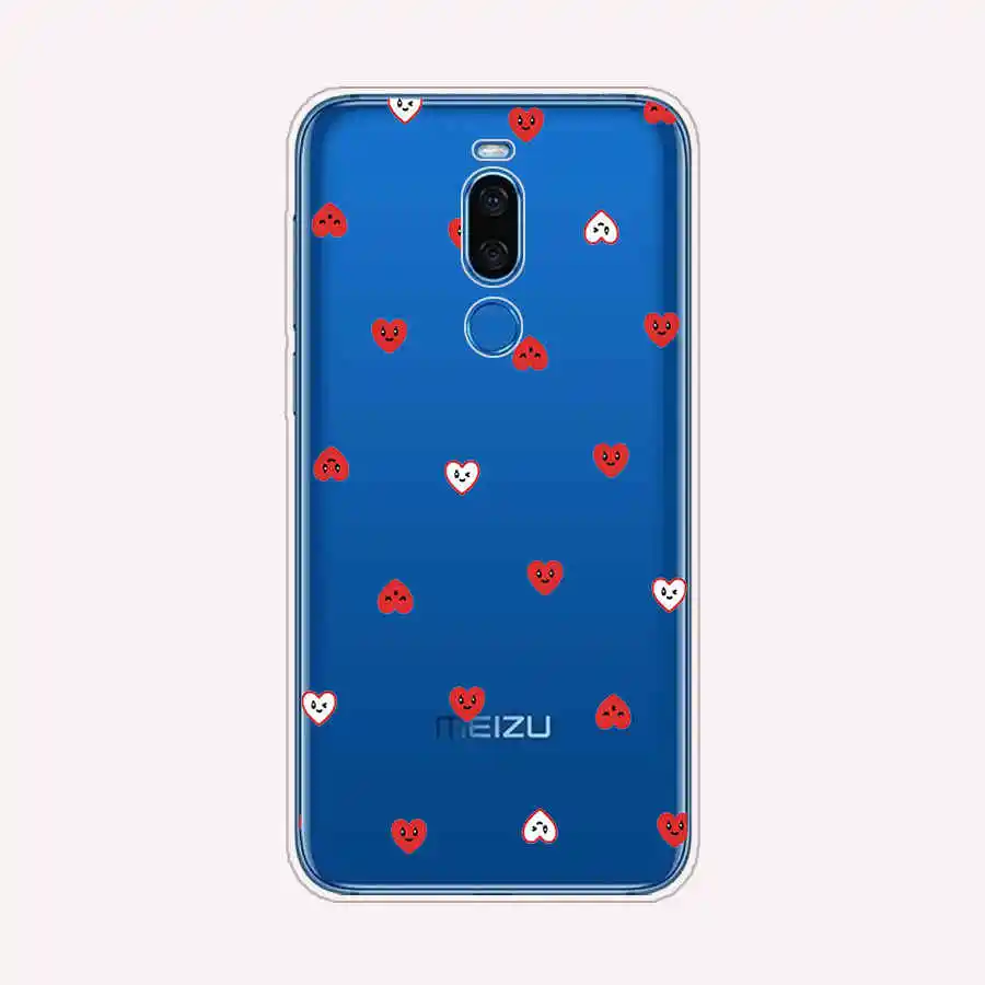 Чехол для Meizu X8 6 2 дюйма задняя крышка чехол MeizuX8 8X чехлы телефонов силикон s