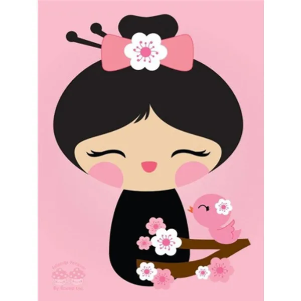 

diamond painting cartoon doll bedroom children's room simple embroidery cross