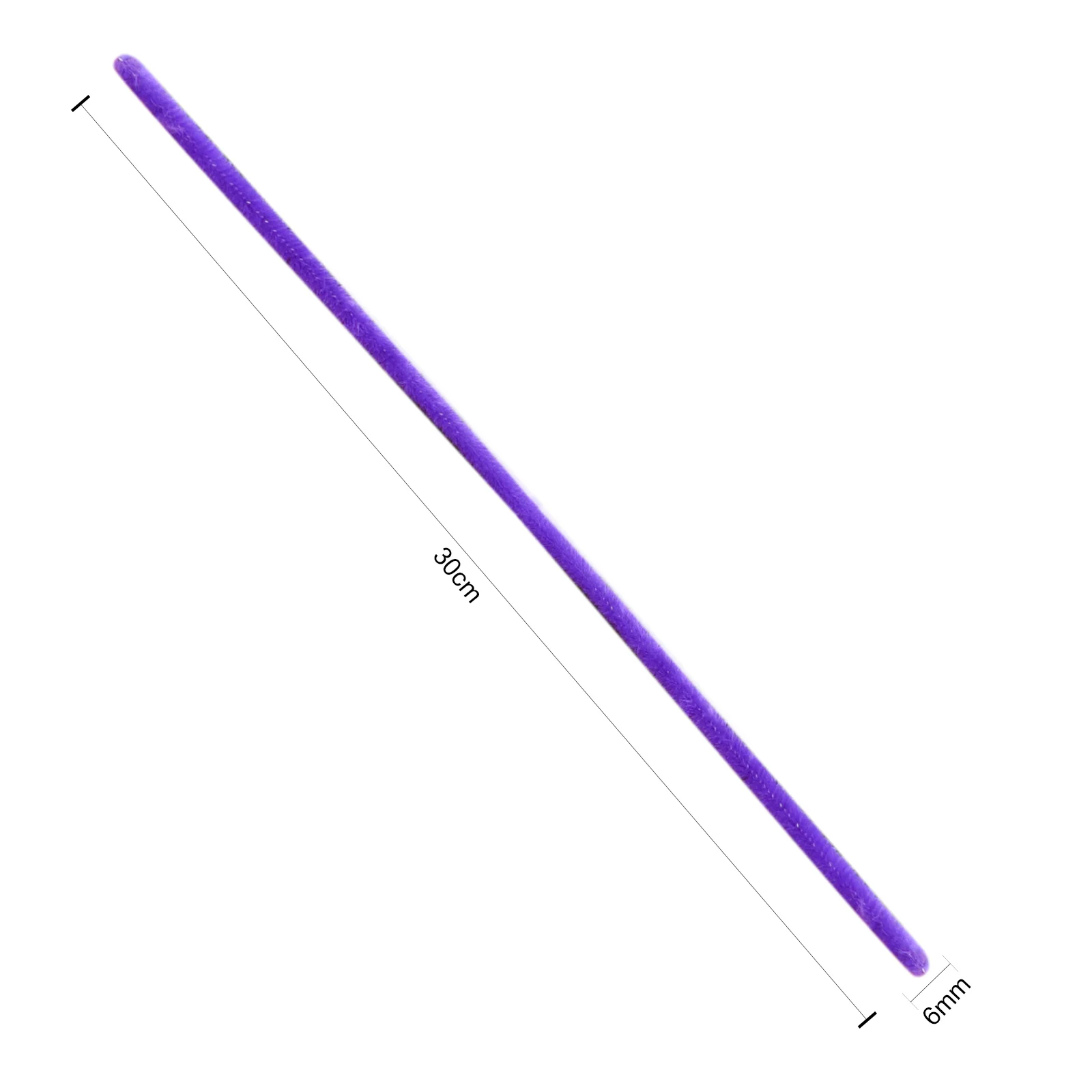 

100pcs Handmade Colored Wool Root Top Twisting Bar Handmade Fluffy Bar Iron Wire Creative Plush DIY Play Decorations Baby Shower