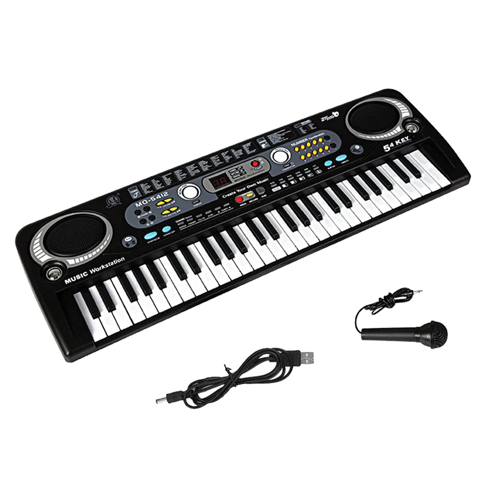 

Клавиатура с 54 клавишами, USB, пианино, музыкальные инструменты для детей