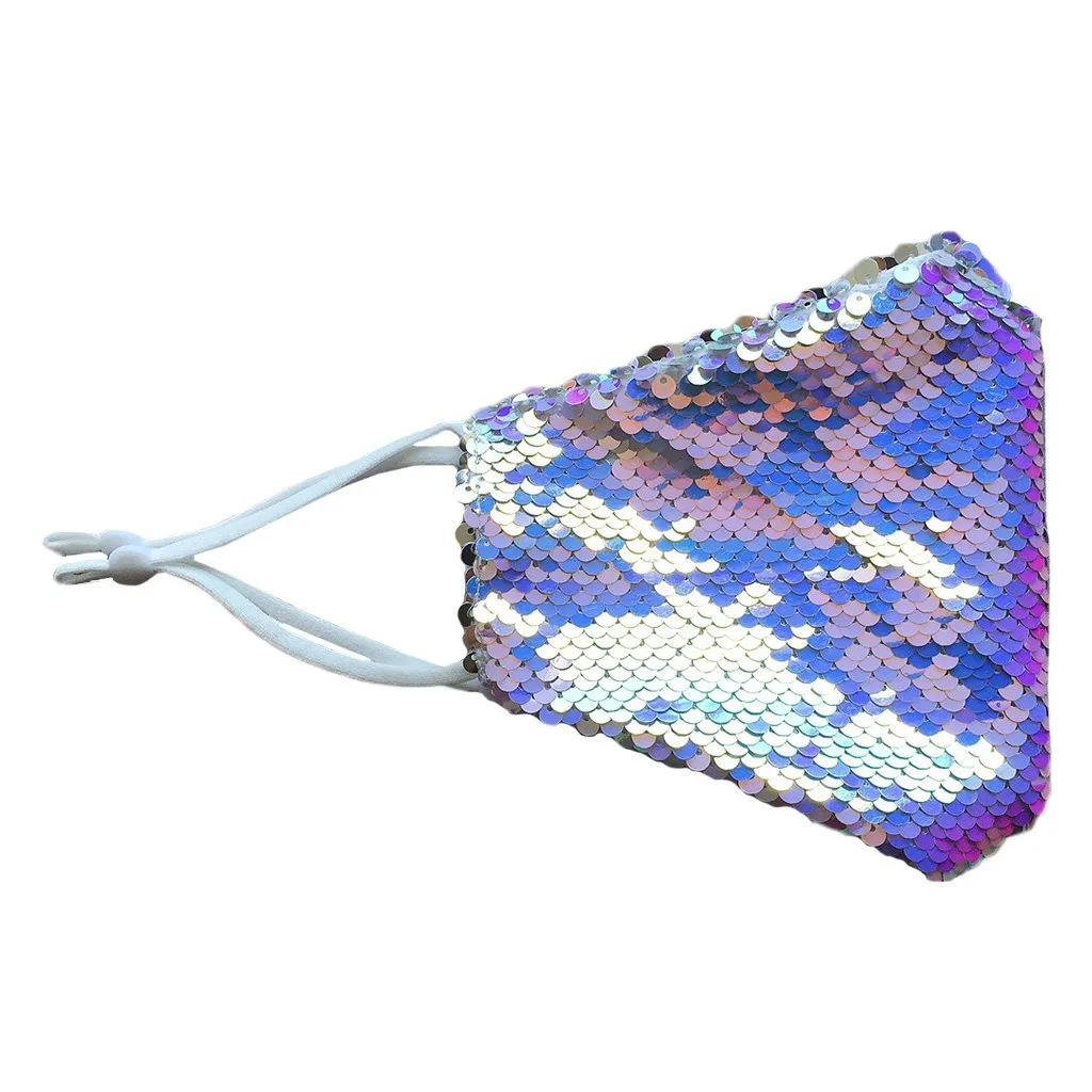 

5PC Outdoor Cycling Face Mask Anti Dust PM2.5 Pollution Mouth Mask Mascarillas Sequin Adjustable Facemask Protection Mascarilla