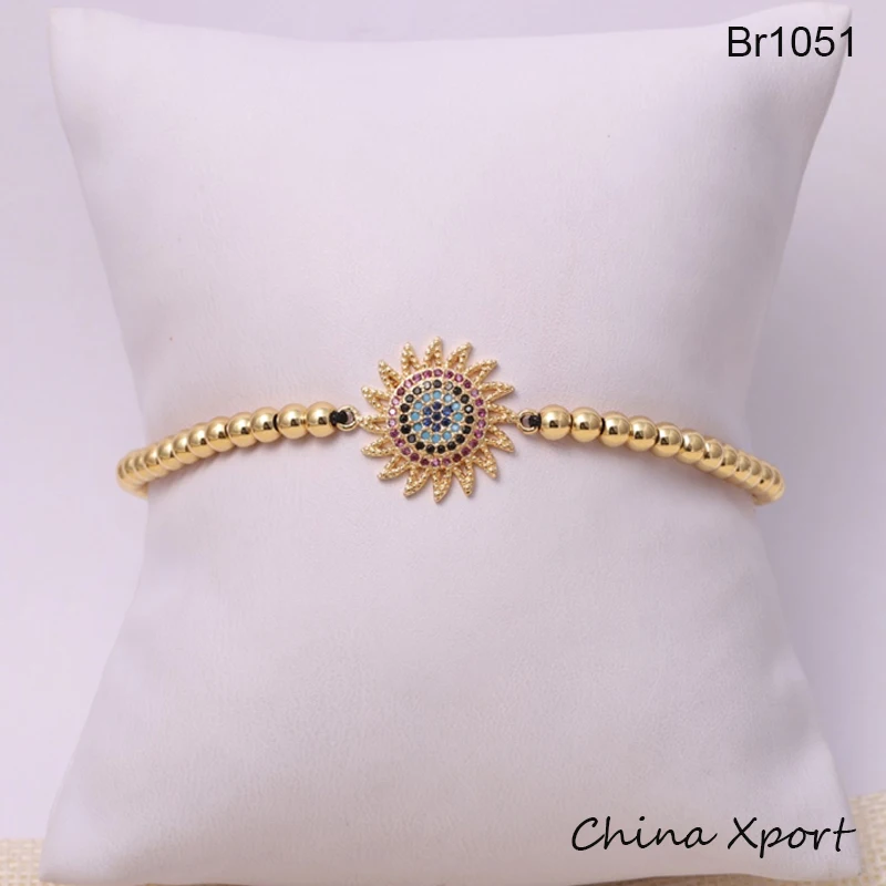 Красивые браслеты с подсолнухами для мужчин и женщин плетеные Новое поступление