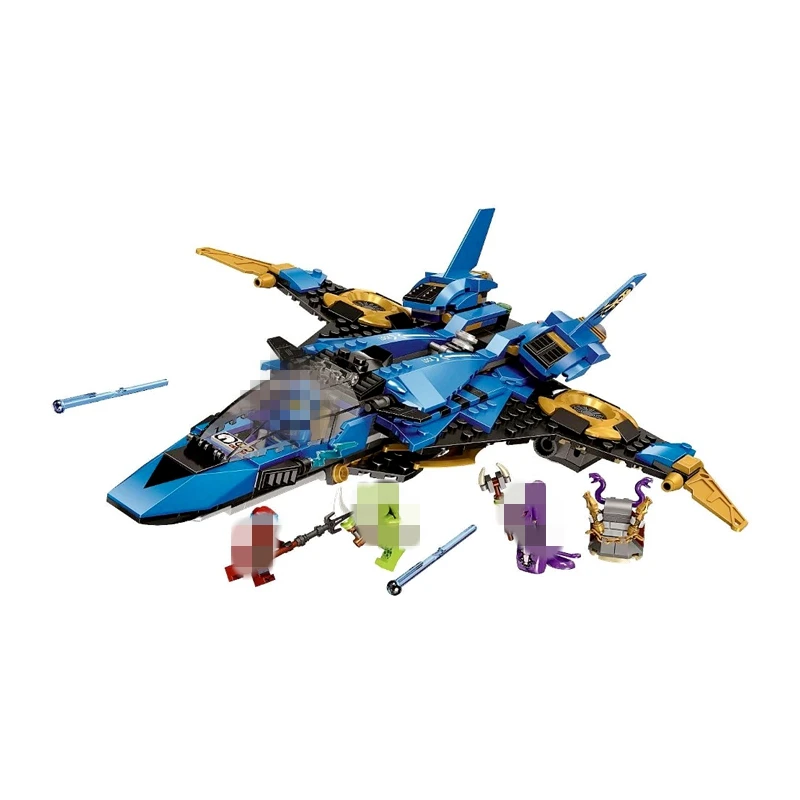 Ninjagoed серия Fighter космический корабль войны фигурки модель совместима с Lepins 70668