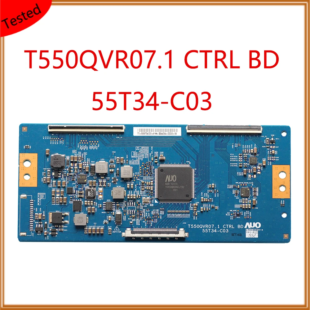 

T550QVR07.1 CTRL BD 55T34-C03 55 Inch TV T Con Board Display Equipment Teste De Placa TV Original Tcon Card Plate T-CON Board