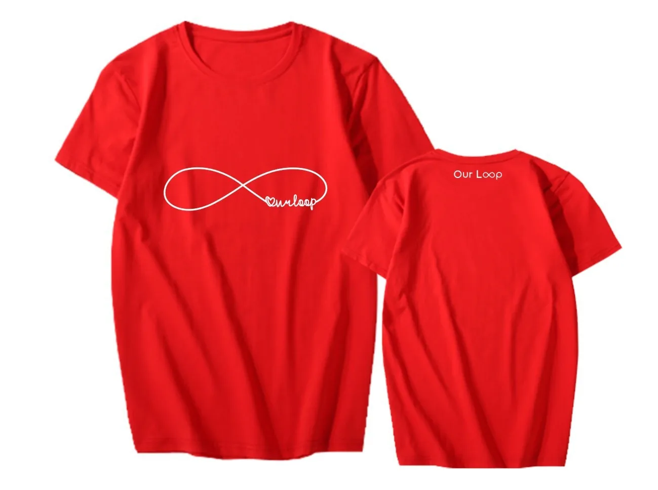 Футболка KPOP GOT7 Our Loop женская Повседневная футболка для выступлений концертов