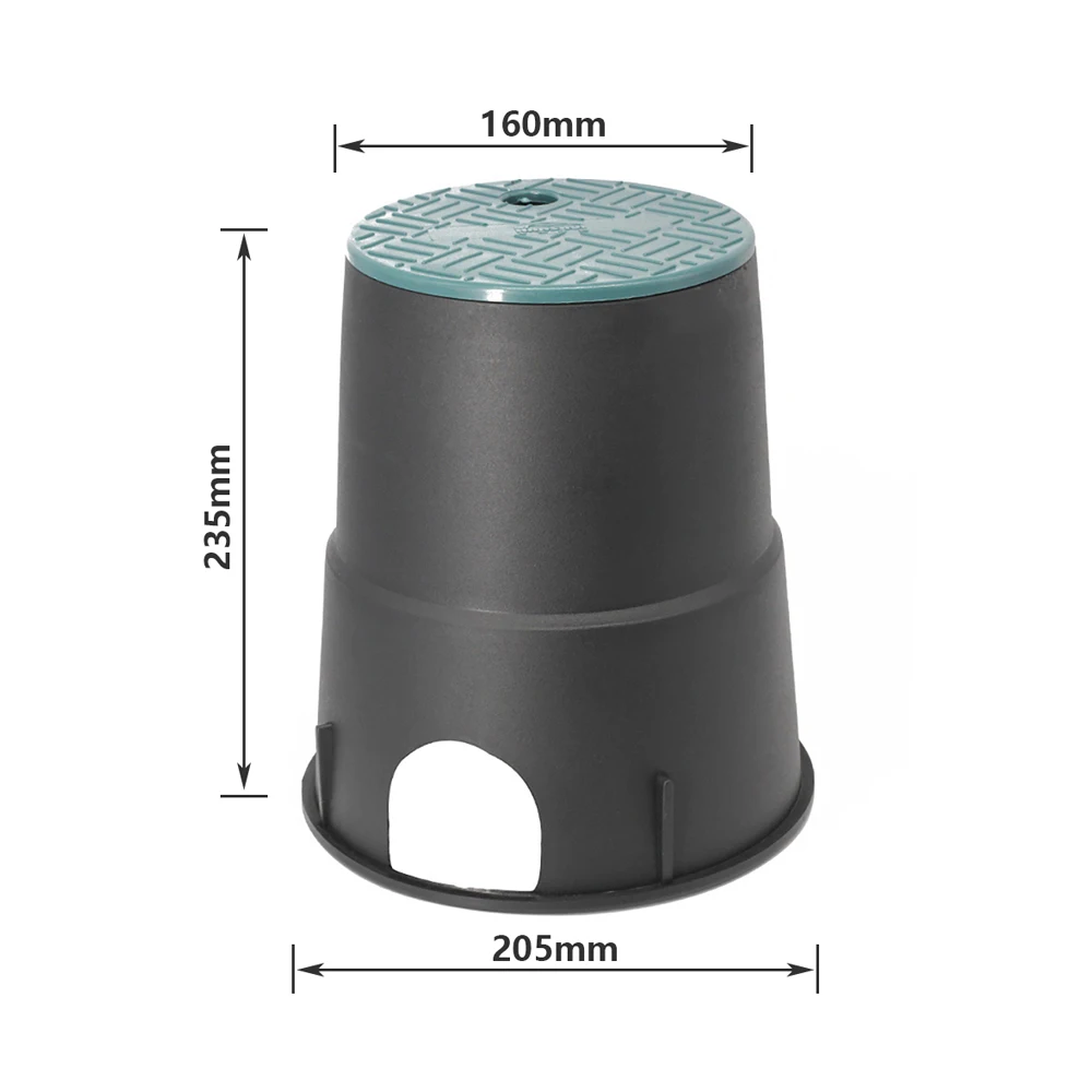 Высококачественный 6-дюймовый зеленый разбрызгиватель пластиковый клапан