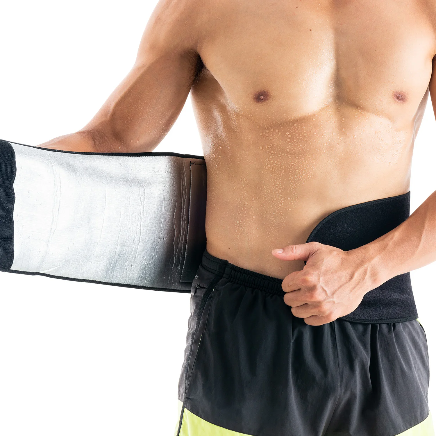 Adjustable Waist Back Support Trainer Trimmer Belt Sweat Utility for Sport Gym Fitness Weightlifting Slim Belts | Спорт и