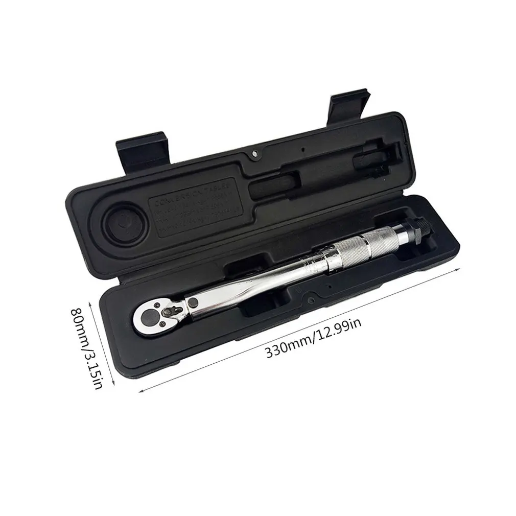 Многофункциональный приводной динамометрический ключ 1/4 Квадратный привод 5-25 нм