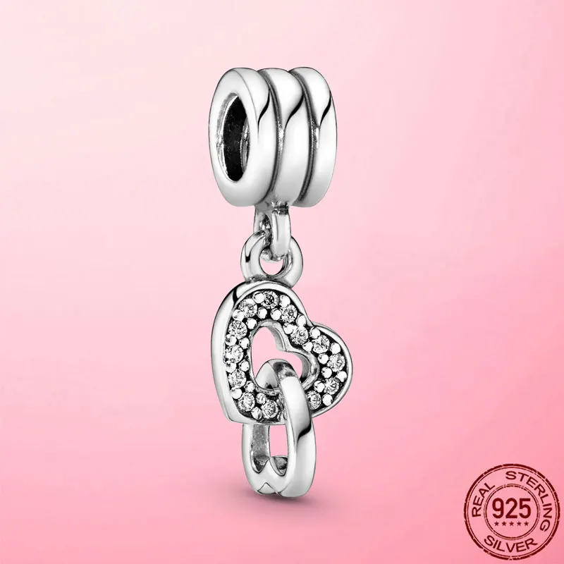 

Подвеска-Шарм в виде сердца, серебро 925 пробы