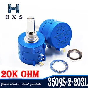 3590S-2-203L 3590S 20k ohm 203 3590S-2-203 3590S-203 точное Регулируемое сопротивление series 3590S-2