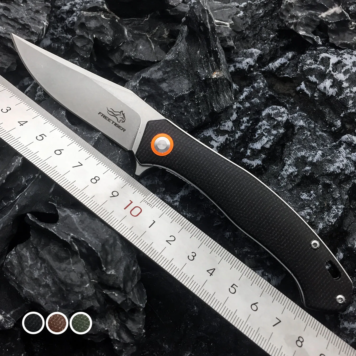 FREETIGER карманные складные ножи FT958 Микарта ручка шариковый подшипник Выживание EDC уличная самооборона искусство