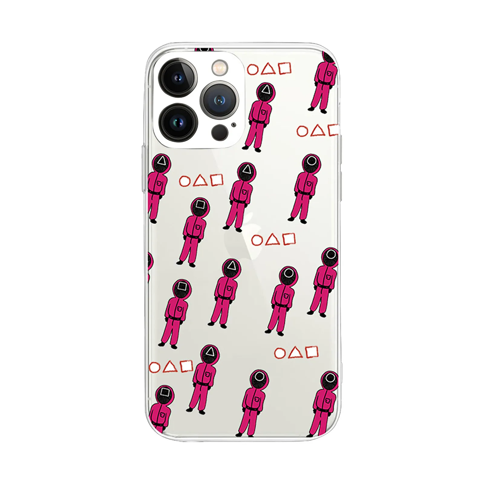 

Squid Game TV Series Phone Case Hy-brid TPU Squid Game Painted Case Cover For IPhone 13 Pro Max Case (2021)