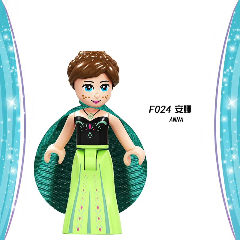 Набор из 4 предметов Legoings для девочек классический персонаж Снежная королева