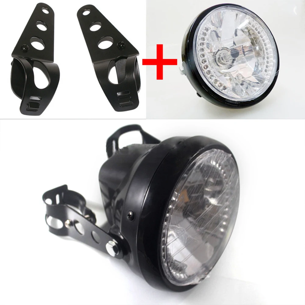 Аксессуары для мотоциклов модифицированный Ретро Держатель передней фары