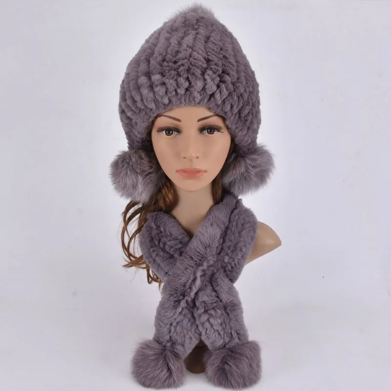 Зимняя Детская меховая шапка теплые мягкие наушники из натурального меха