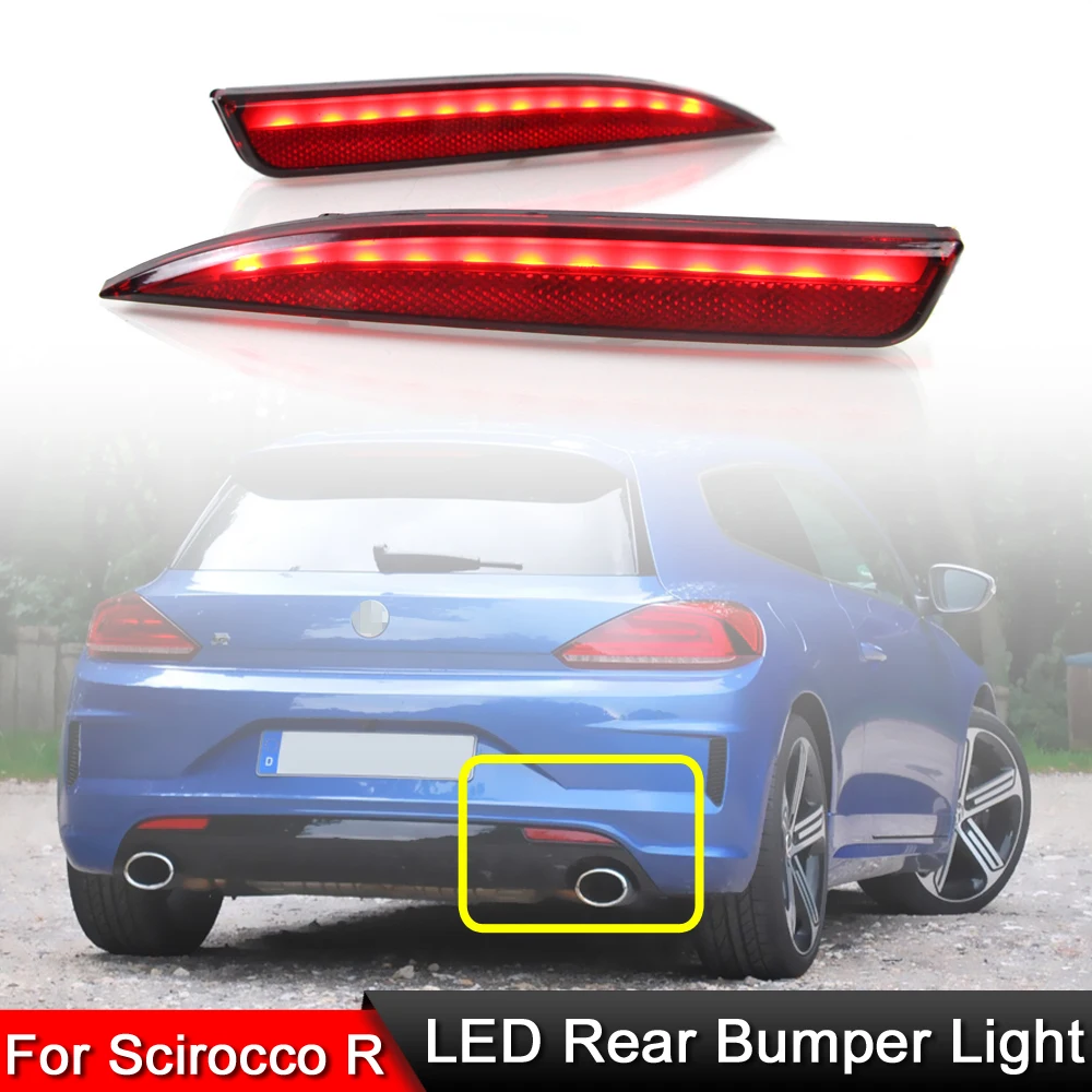 

Фонарь заднего бампера для Фольксваген Scirocco R 2011 2012 2013 2014 2015