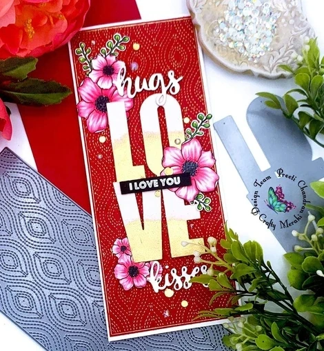 Металлические штампы Slimline для скрапбукинга бумаги | Дом и сад