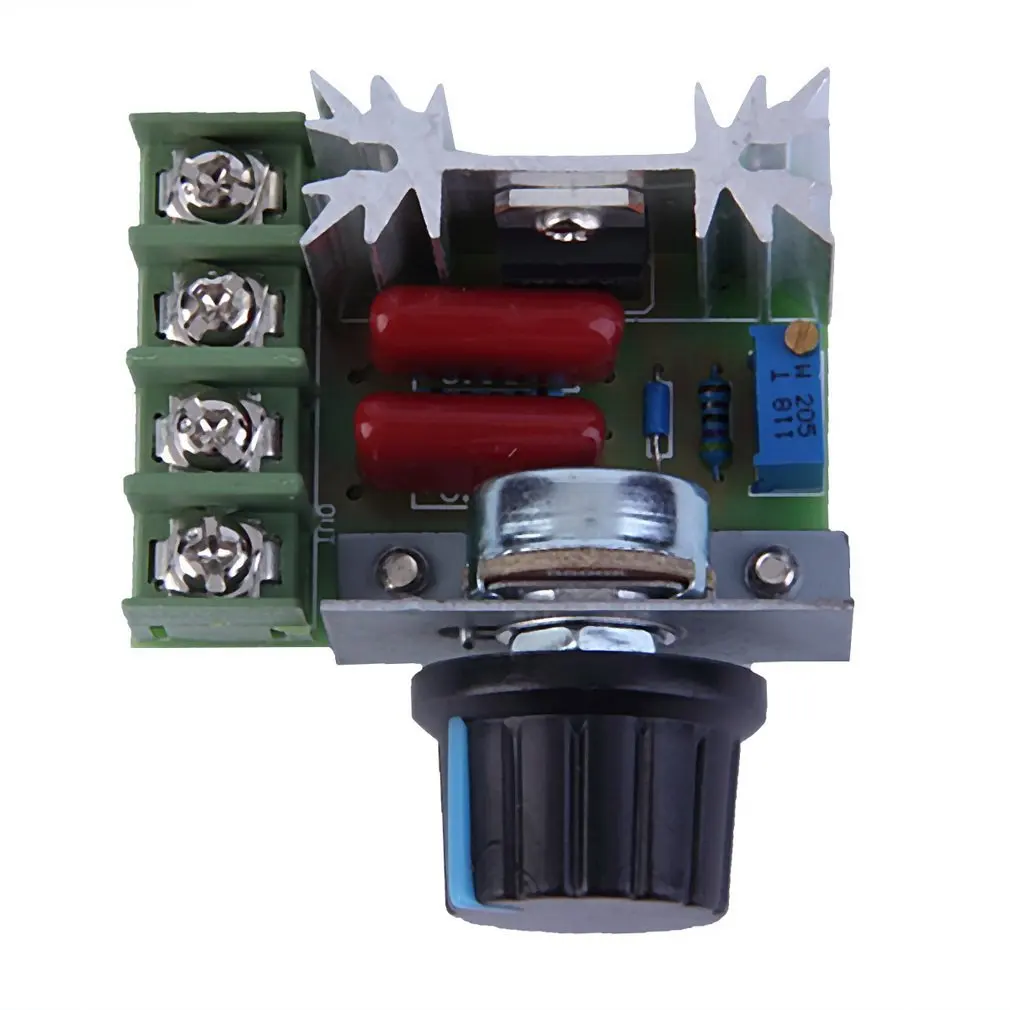 2000 Вт AC 220 В SCR Регулируемый регулятор напряжения понижающий модуль питания