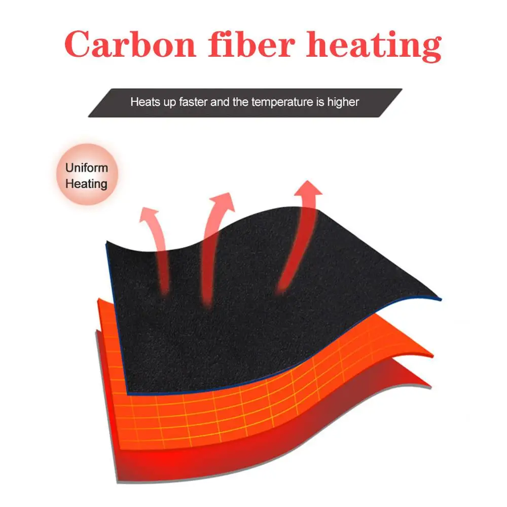 Мотоциклетные зимние теплые стельки с электрическим подогревом для улицы