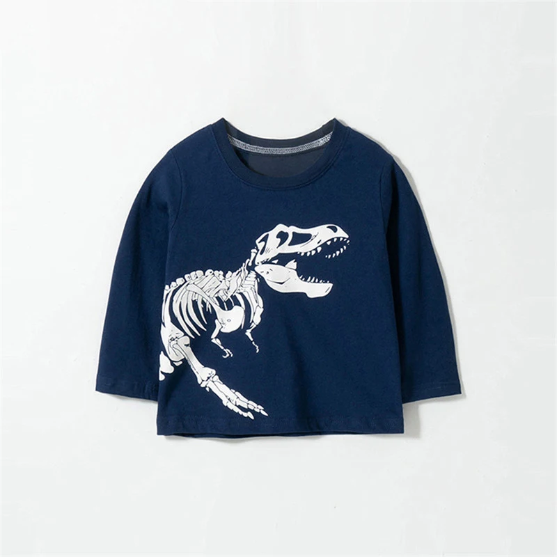 

Kids T Shirt for Boys Clothing Winter New Children's T-Shirt Girls Long Sleeve Shirt Tops Cotton Clothes Girls Shirts New Year