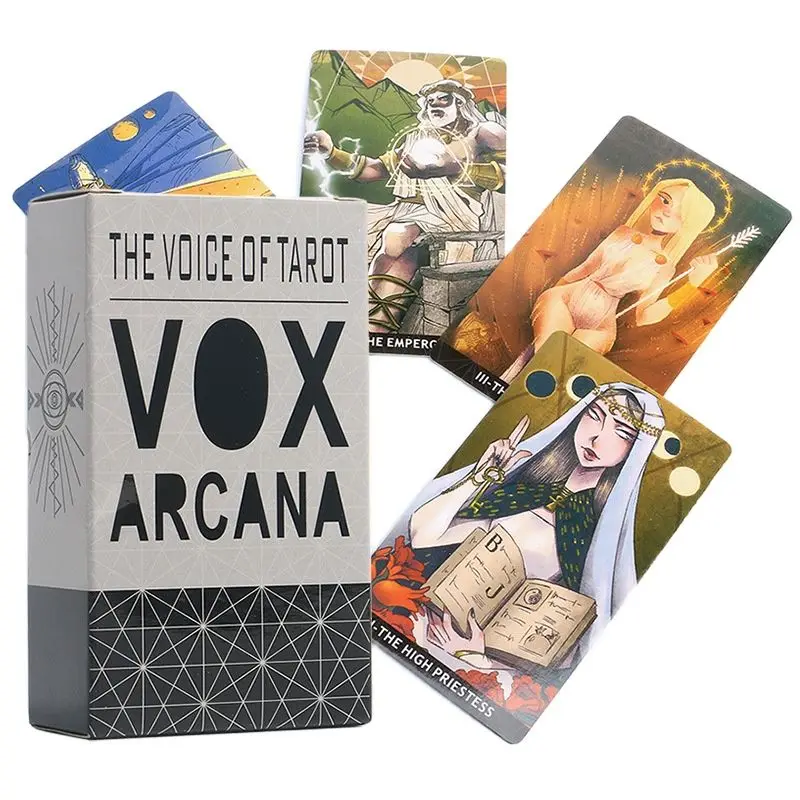 

The voice of Tarot vox Arcana mysterious voice Tarot Oracle card English card