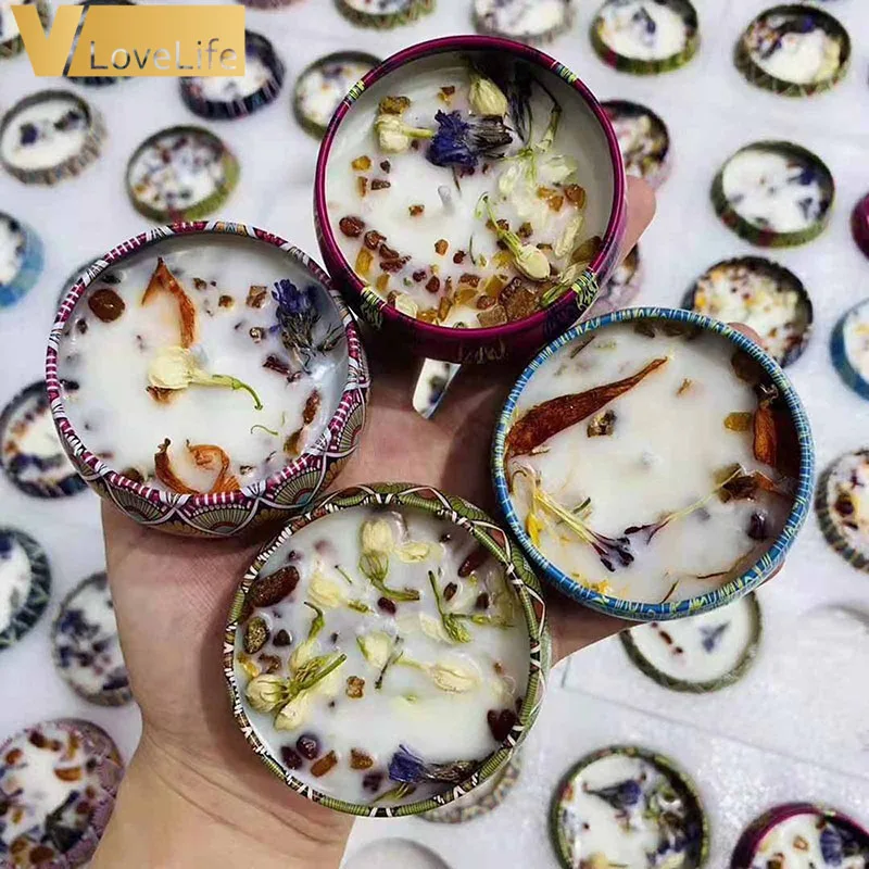 8 шт. подарочные наборы Ароматических Свечей натуральный соевый воск 2 5 унции