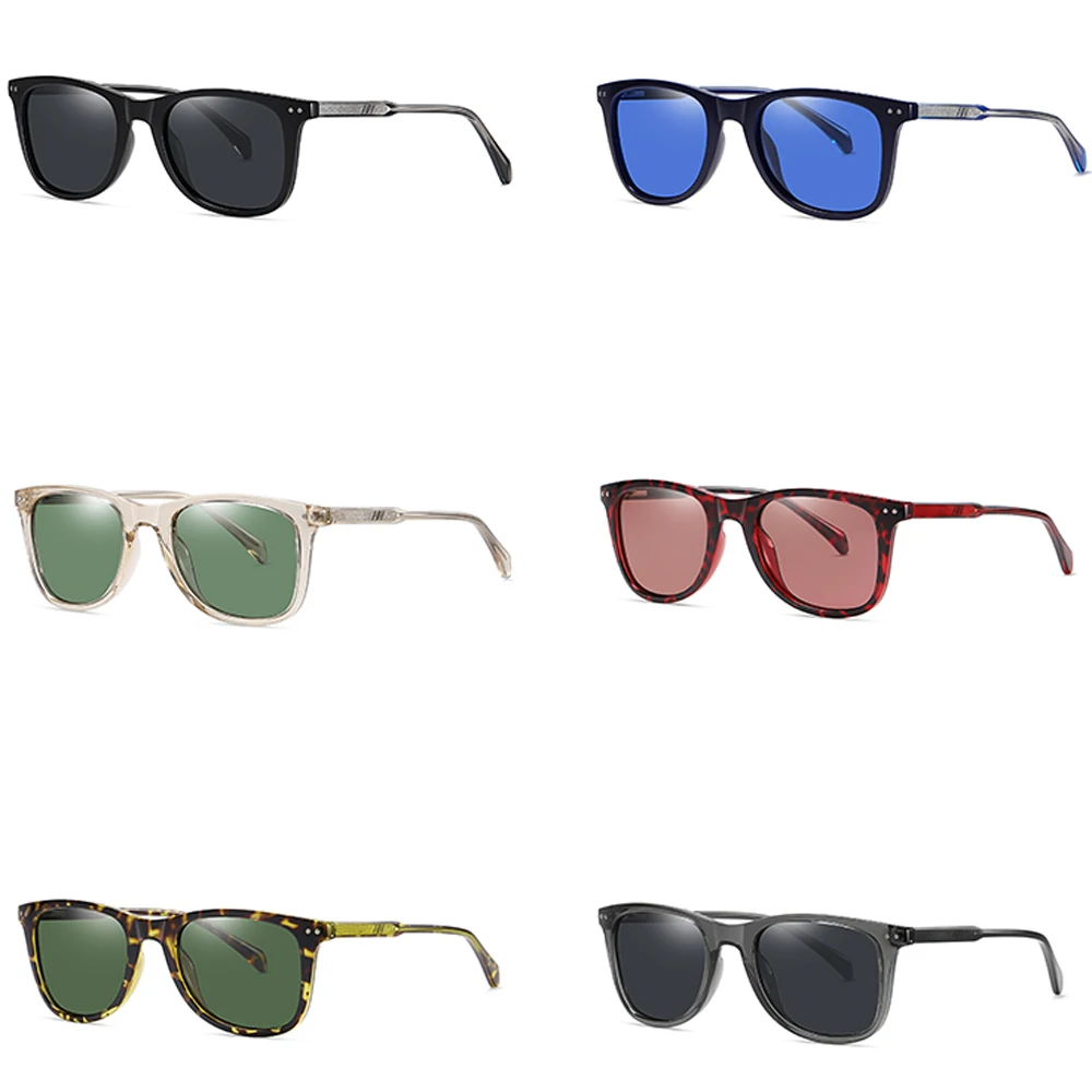 Очки солнцезащитные Swanwick мужские поляризационные квадратные очки ацетатные