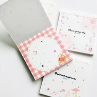 30 pagespack fresh sakura planet flowers memo pads pocket small notepads stationery