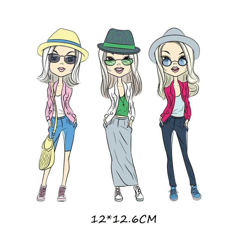 Милые нашивки одежда с маленькими животными горячая картина сделай сам девочка