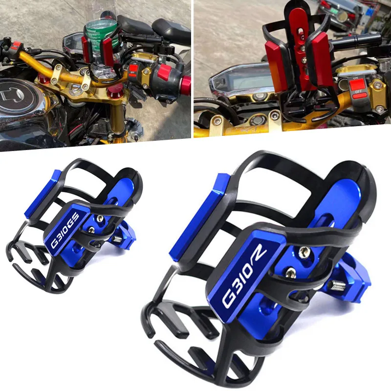 Satılık Yeni Tasarım Motosiklet Genel Aksesuarlar Içecek Su şişesi Içecek Bardak Tutucu Yüksek Kalite Için BMW G310R G310GS G310r G310gs