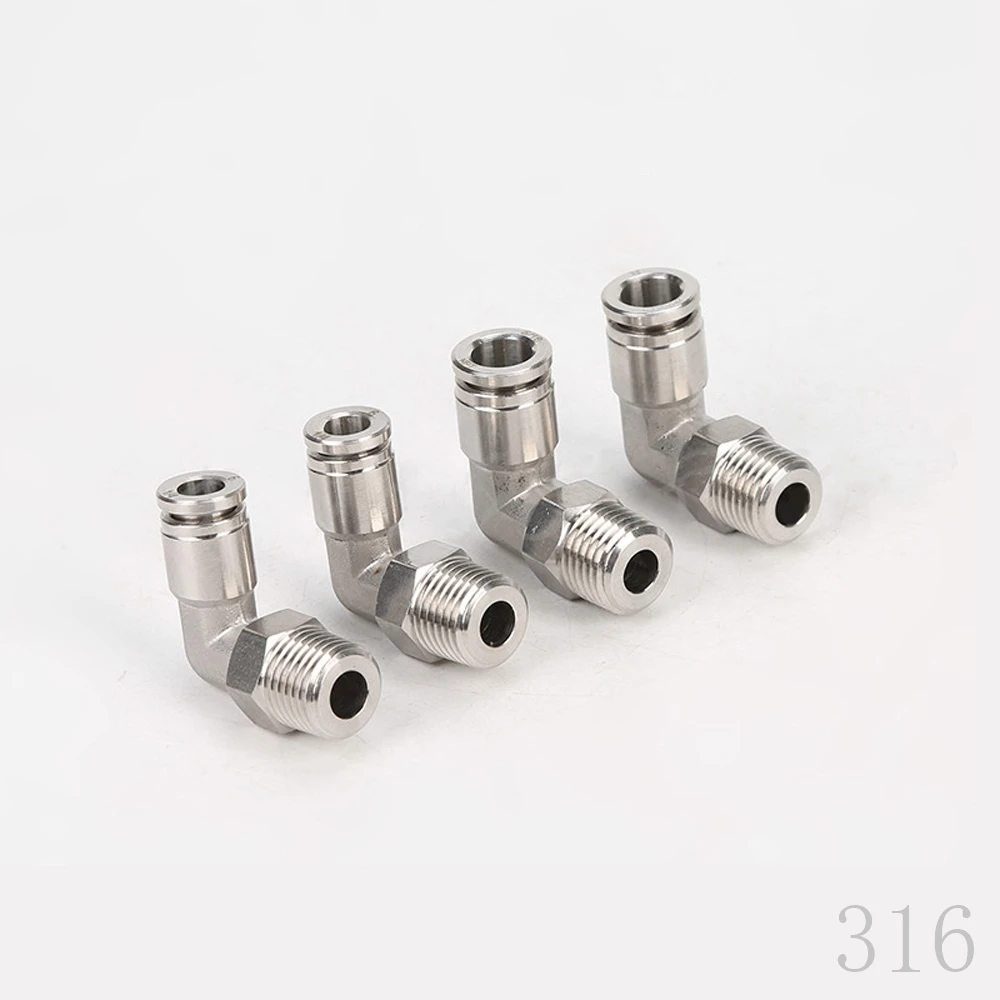 Пневматический быстроразъемный пневматический штуцер M5 M6 1/8 дюйма 1/4 3/8 1/2 BSPT