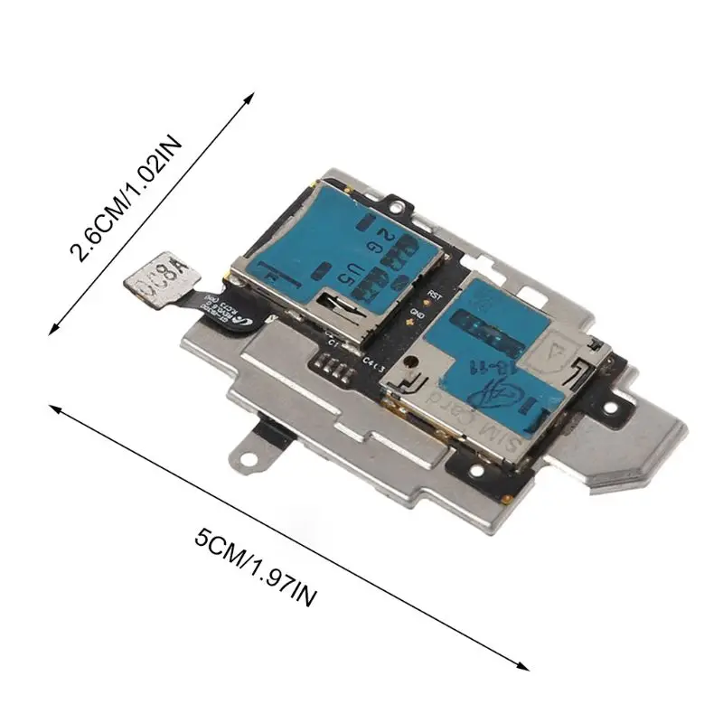 Держатель слота для SIM-карты SD гнездо шлейф ридер Замена Ремонт samsung S3 I9300 T999 i747 |