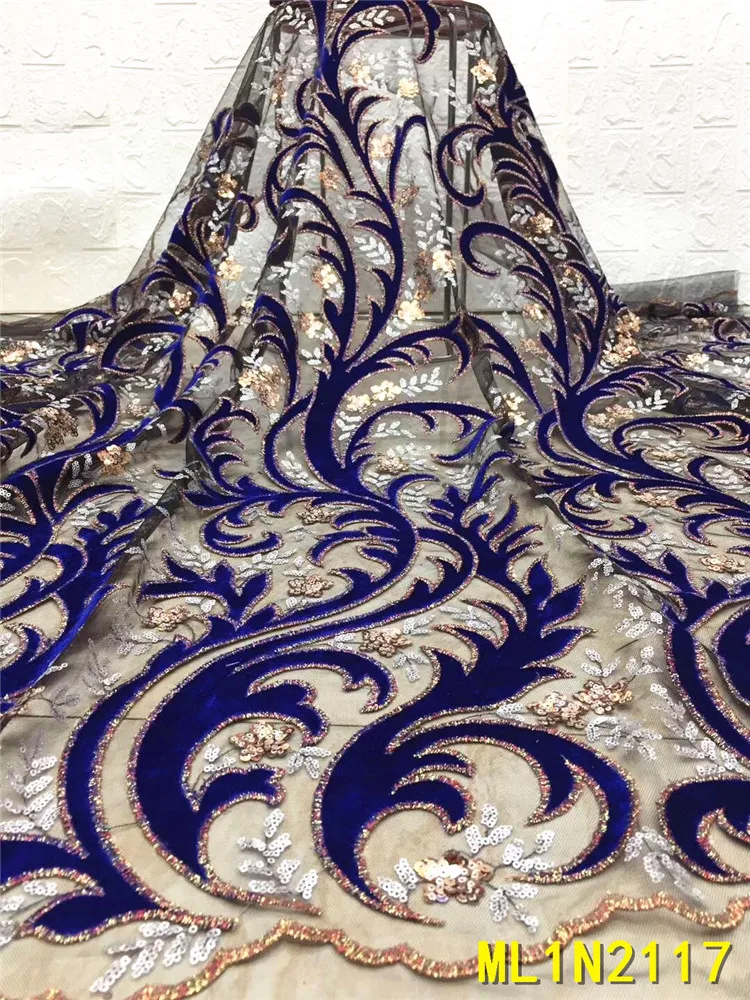 

Красивое французское кружево с блестками, высокое качество, 5 ярдов, блестящие кружева 2020, кружевной материал для невесты для свадьбы ML1N2117