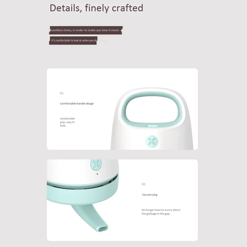 Ручной пылесос беспроводной портативный бытовой автомобильный мини USB