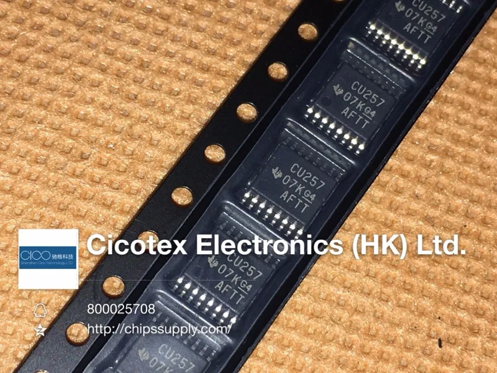 10 шт./лот SN74CBT3257PWR CU257 TSSOP16 IC 1-2 полевого транзистора