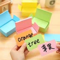 creativethickening blankdiy graffiti rounded small card color words card box packed note card message card stickynote stationery