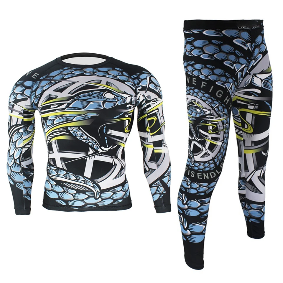 Рашгард для мужчин jiu jitsu, компрессионная футболка для тайского ...